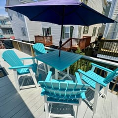 Ocean View Ocean Lakes 3BR | 6th House to Beach | Golf Cart | Sleeps 6