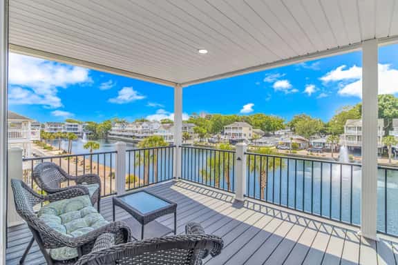 Luxury Waterfront Ocean Lakes Home | 4BR | Sleeps 10 | 2 Complimentary Golf Carts - Image 1