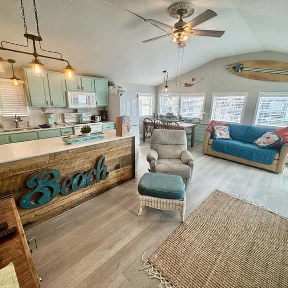 Pet-Friendly Ocean Lakes Cottage | Steps to Beach | Golf Cart | Sleeps 6 - Image 1