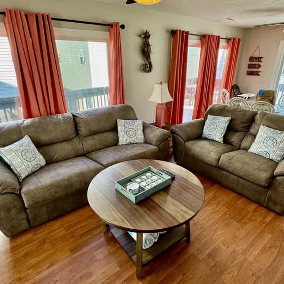 Ocean Lakes 4BR Beach House | 2 Golf Carts | Steps to Beach | Sleeps 11 - Image 1