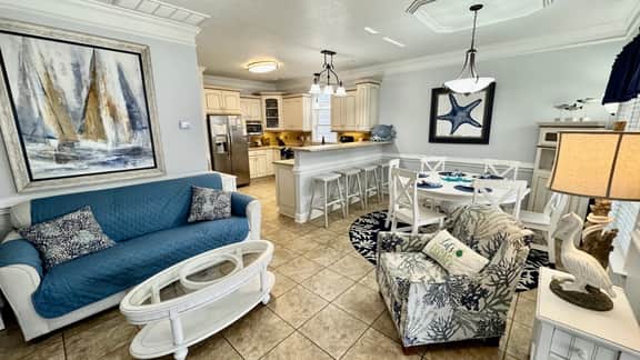 Ocean Lakes 5BR Beach House | 2 Golf Carts | Sleeps 10 | Near Beach - Image 2